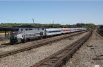 MNCR 211 arriving with a Poughkeepsie train